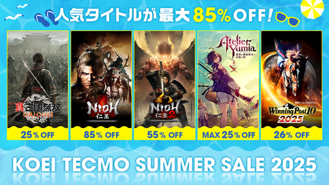 コーエーテクモ Summer Sale」開催中。「Winning Post 10 2025