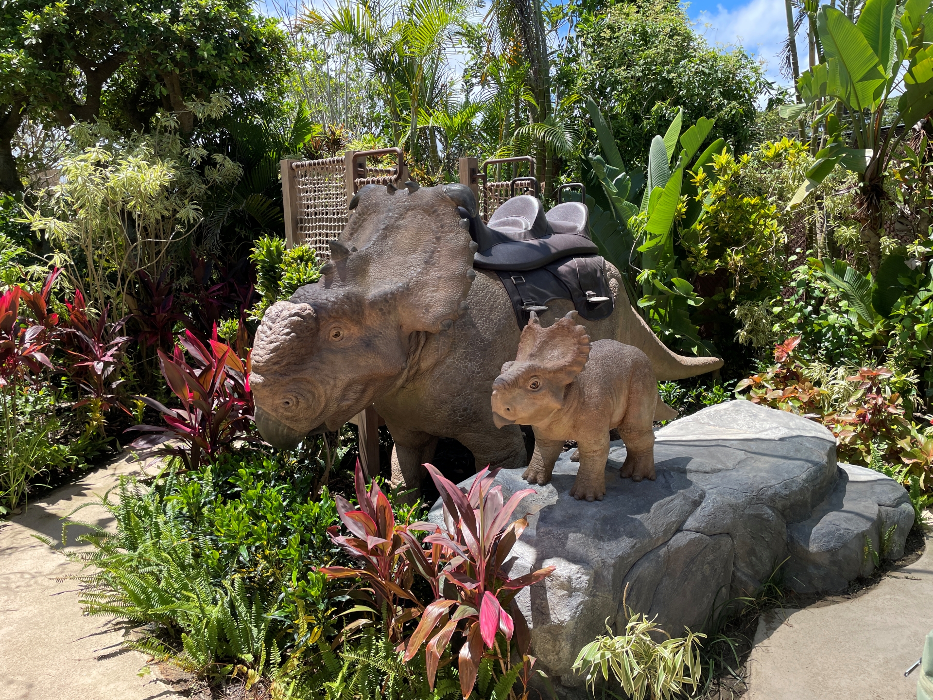 アトラクションの終わりに記念撮影が可能だ