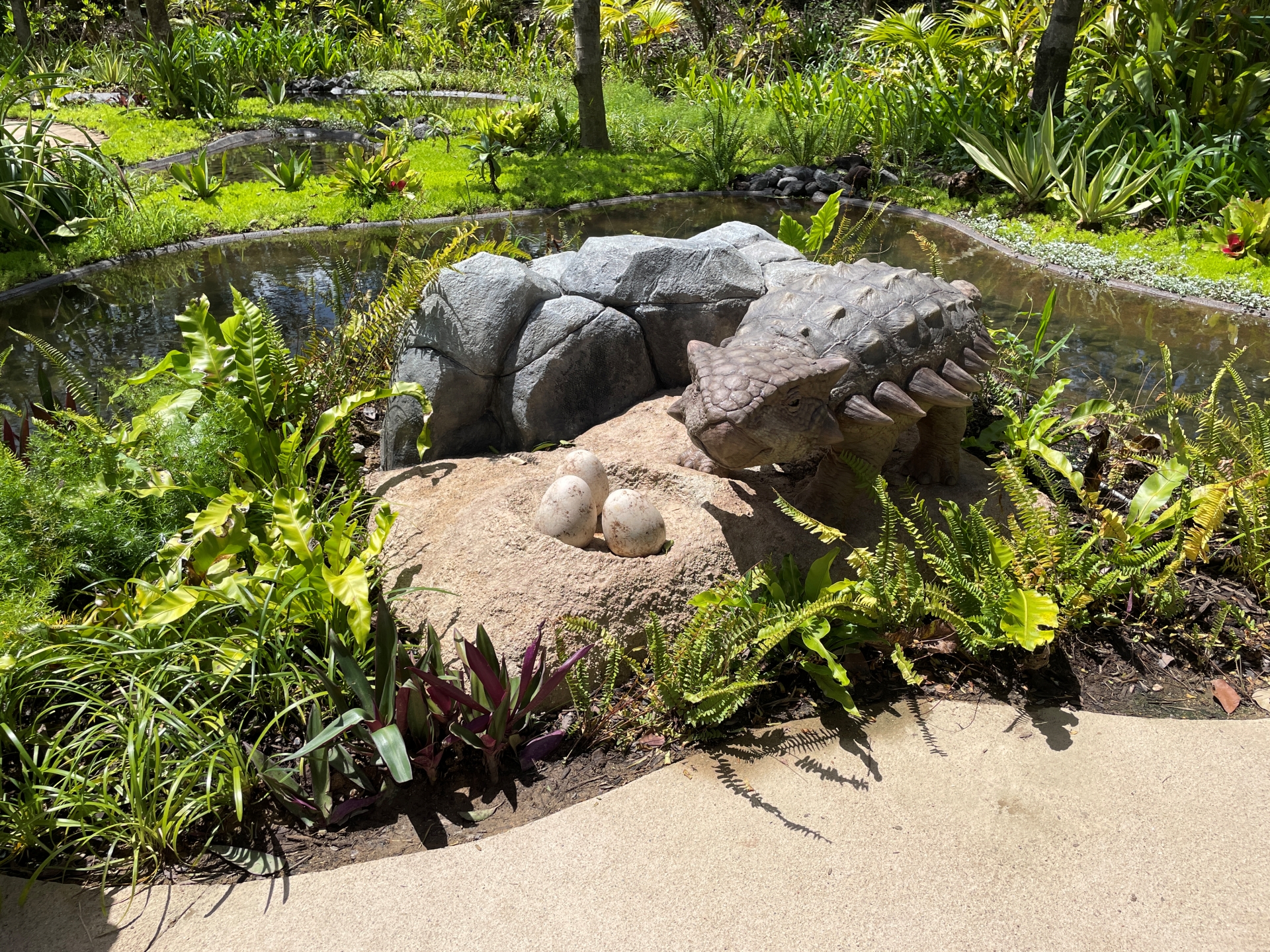 恐竜の赤ちゃんたち。それぞれに名前もある