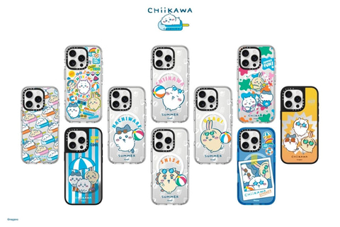 ちいかわ」とCASETiFYの新作コラボスマホケースが7月25日に発売