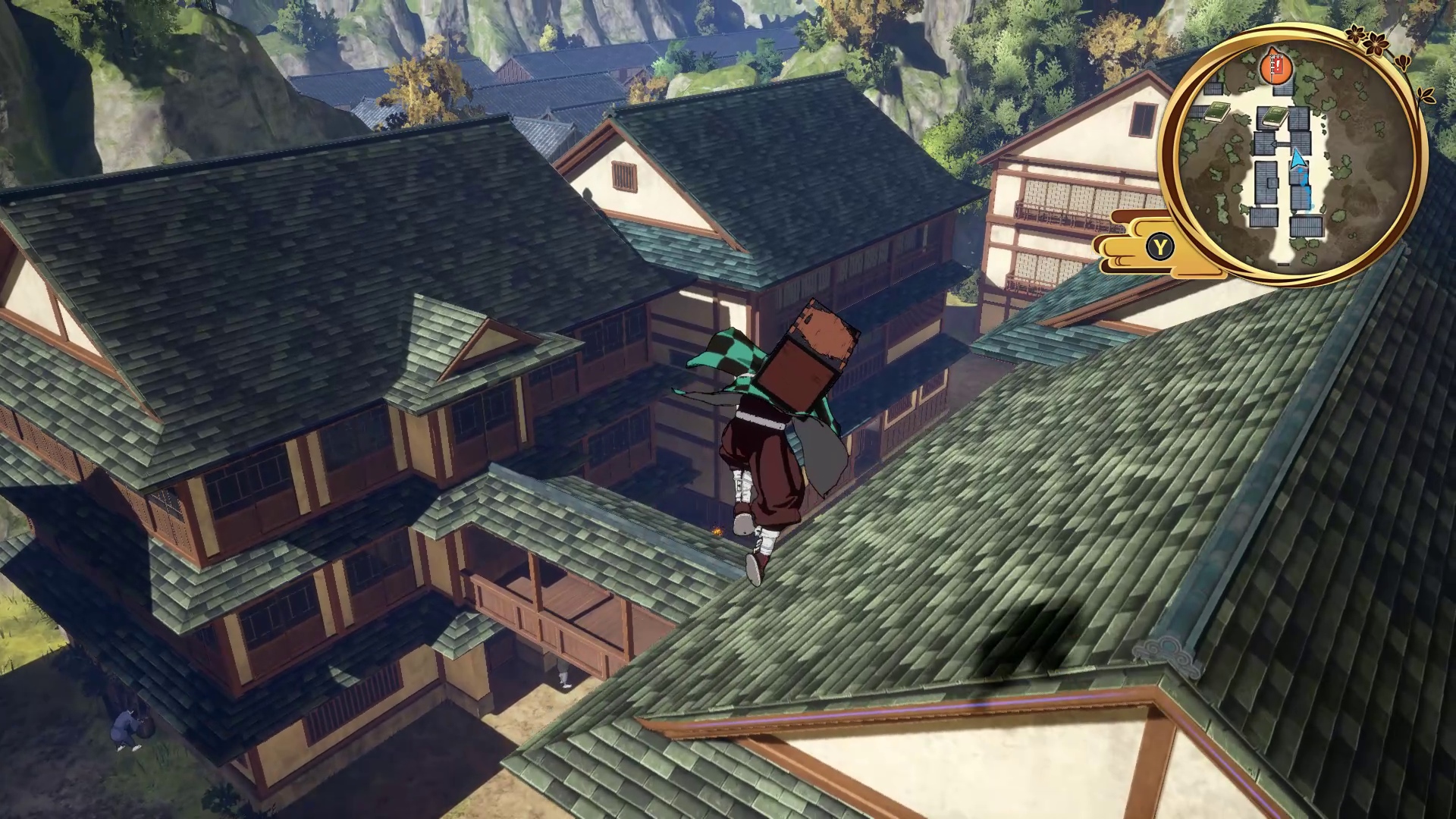 屋根から屋根にジャンプして移動するなど、アクション要素がパワーアップしている