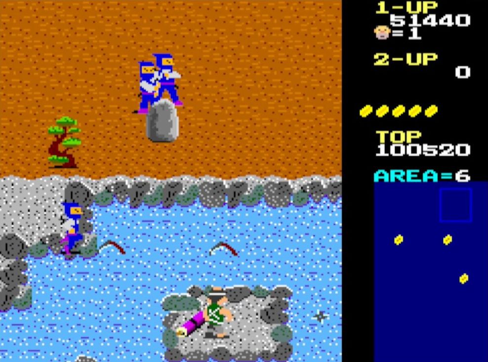 写真の赤色の巻物は、権べが分身して一定時間無敵になる効果がある