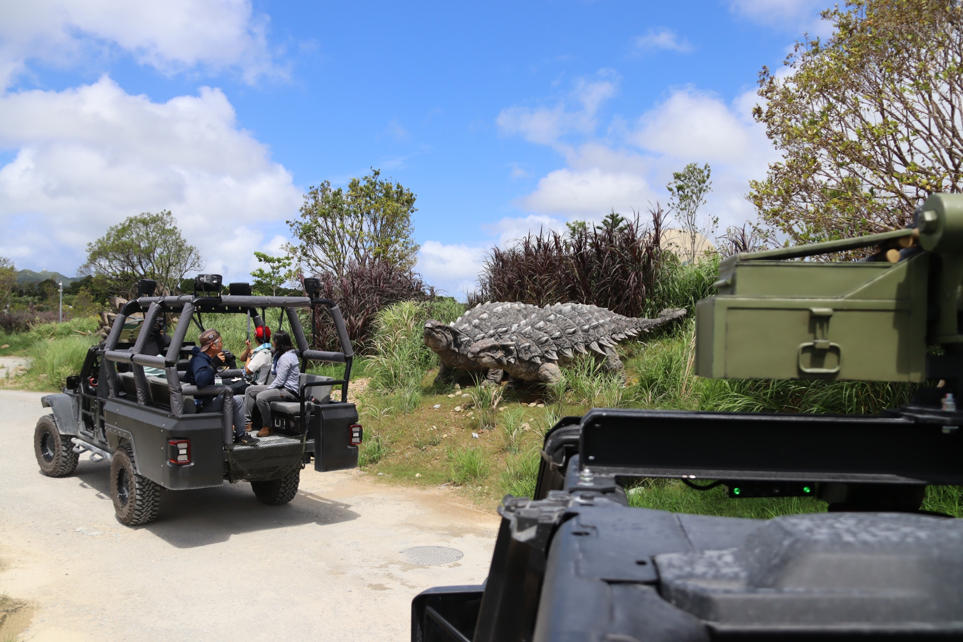 生き生きとした恐竜の姿を垣間見られる