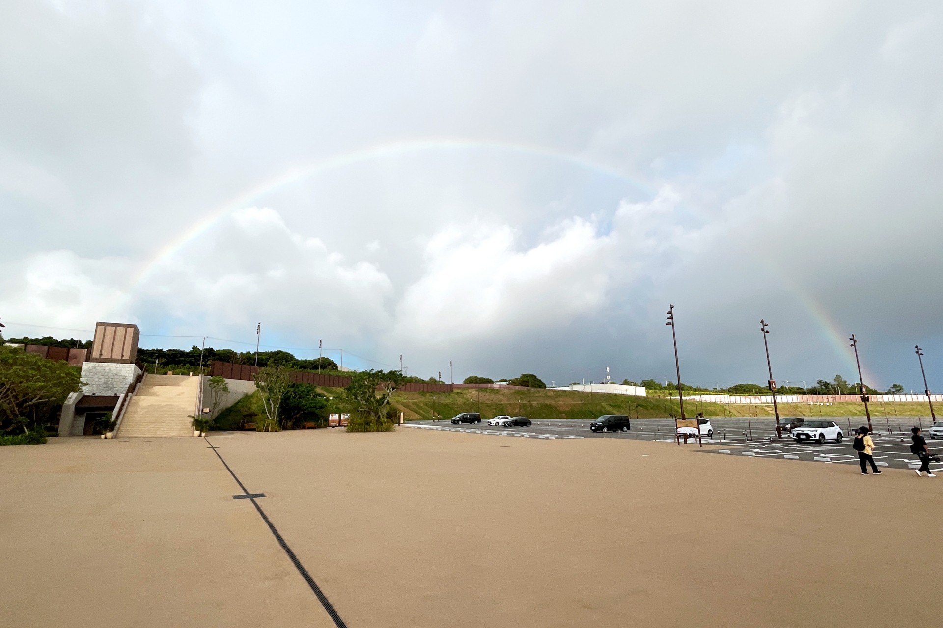 雨も楽しむ！ くらいの気持ちで臨みたい
