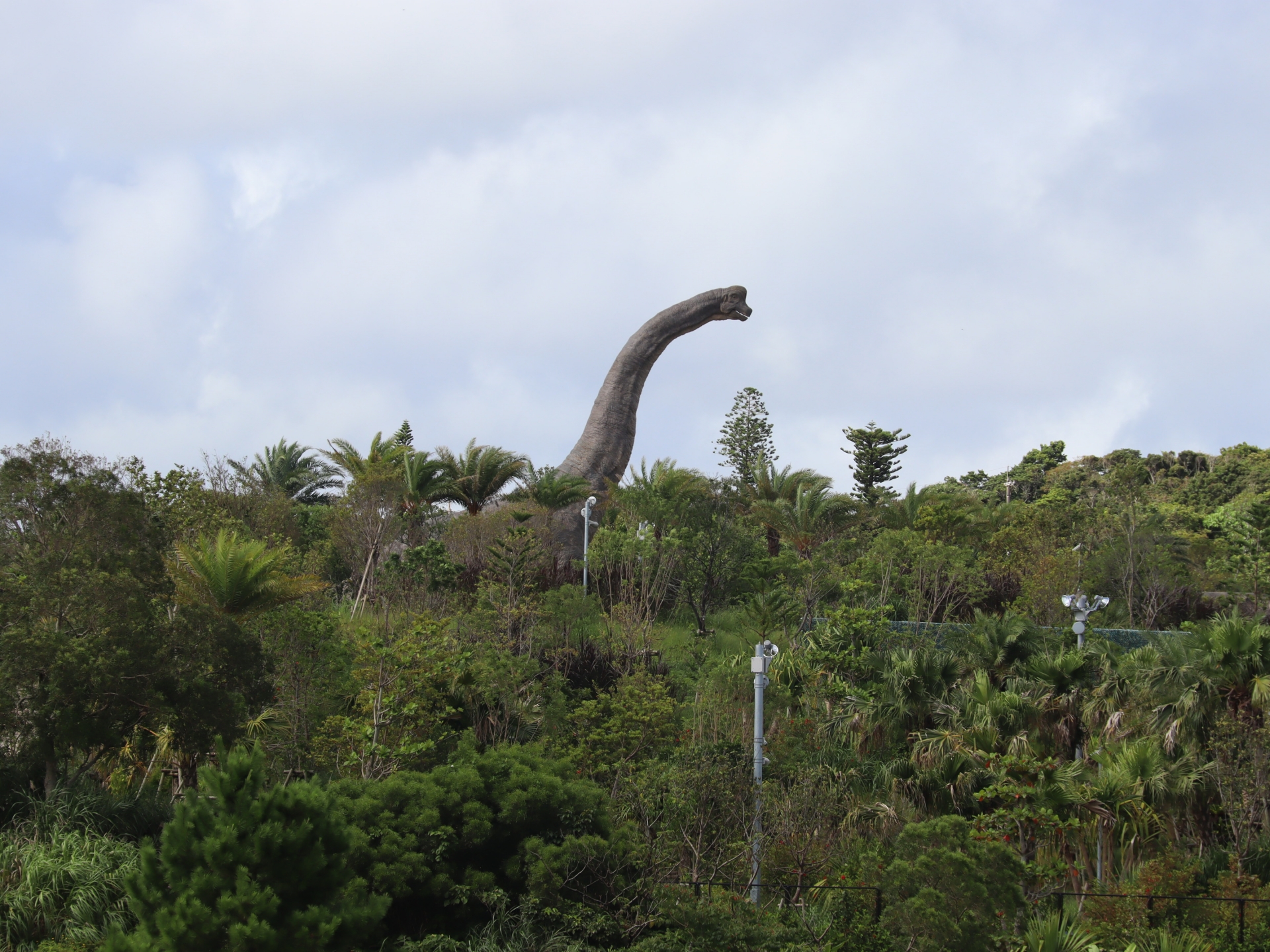 入口先のテラスから見える景色
