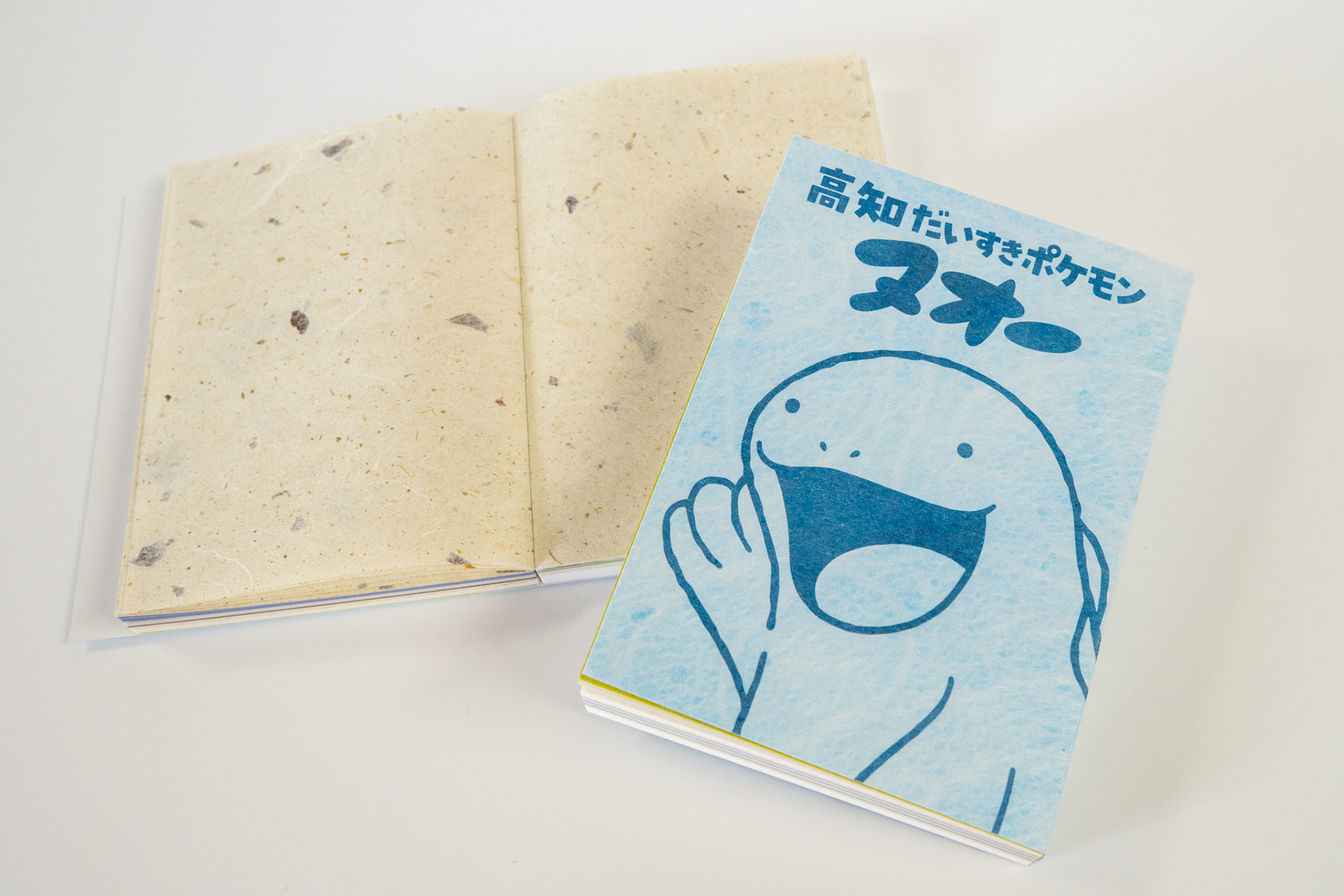 仁淀川の水で作った ヌオーの土佐和紙ひとこと便せん