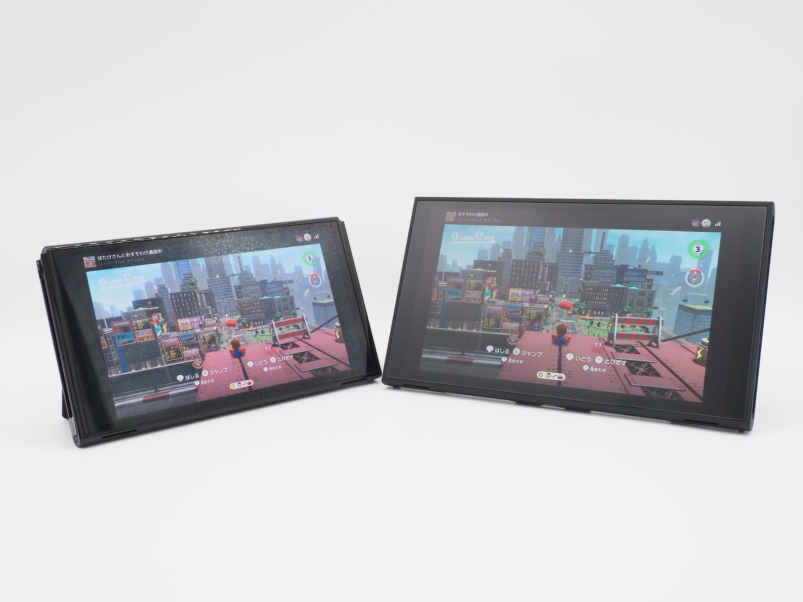 「おすそわけ通信」にも対応し、マリオとキャッピーにわかれて2人でプレイできる