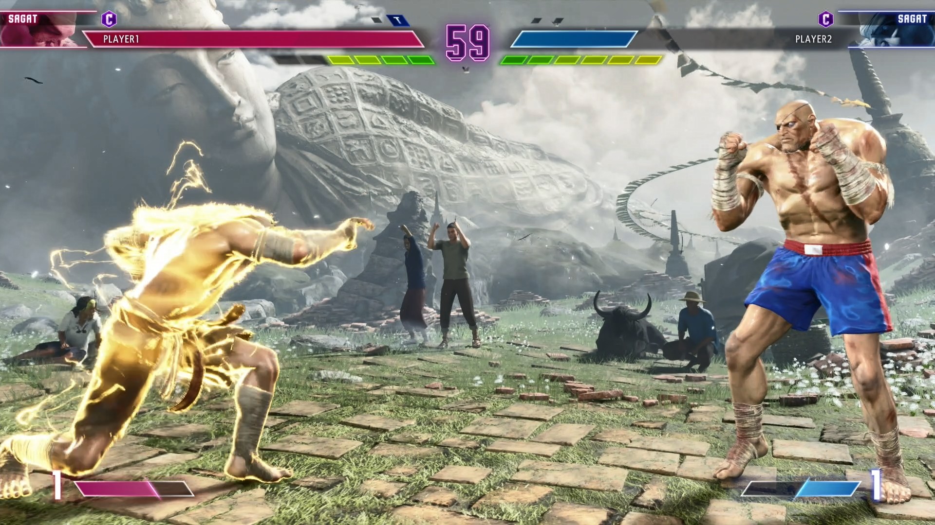 このくらいの距離があってもOD版では攻撃が届く。一気に詰めることが可能だ