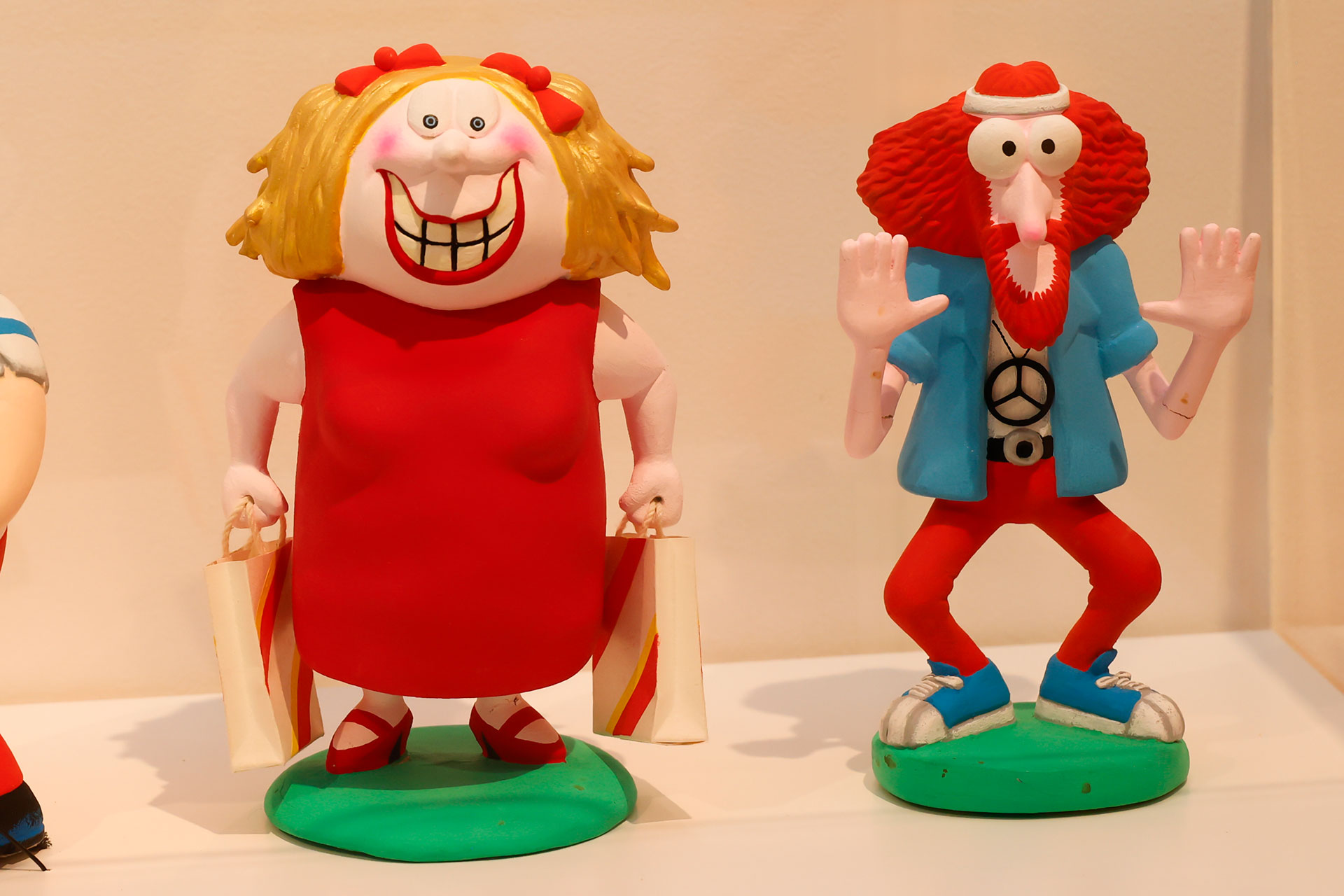 写真左から、おばさんとおにいさん