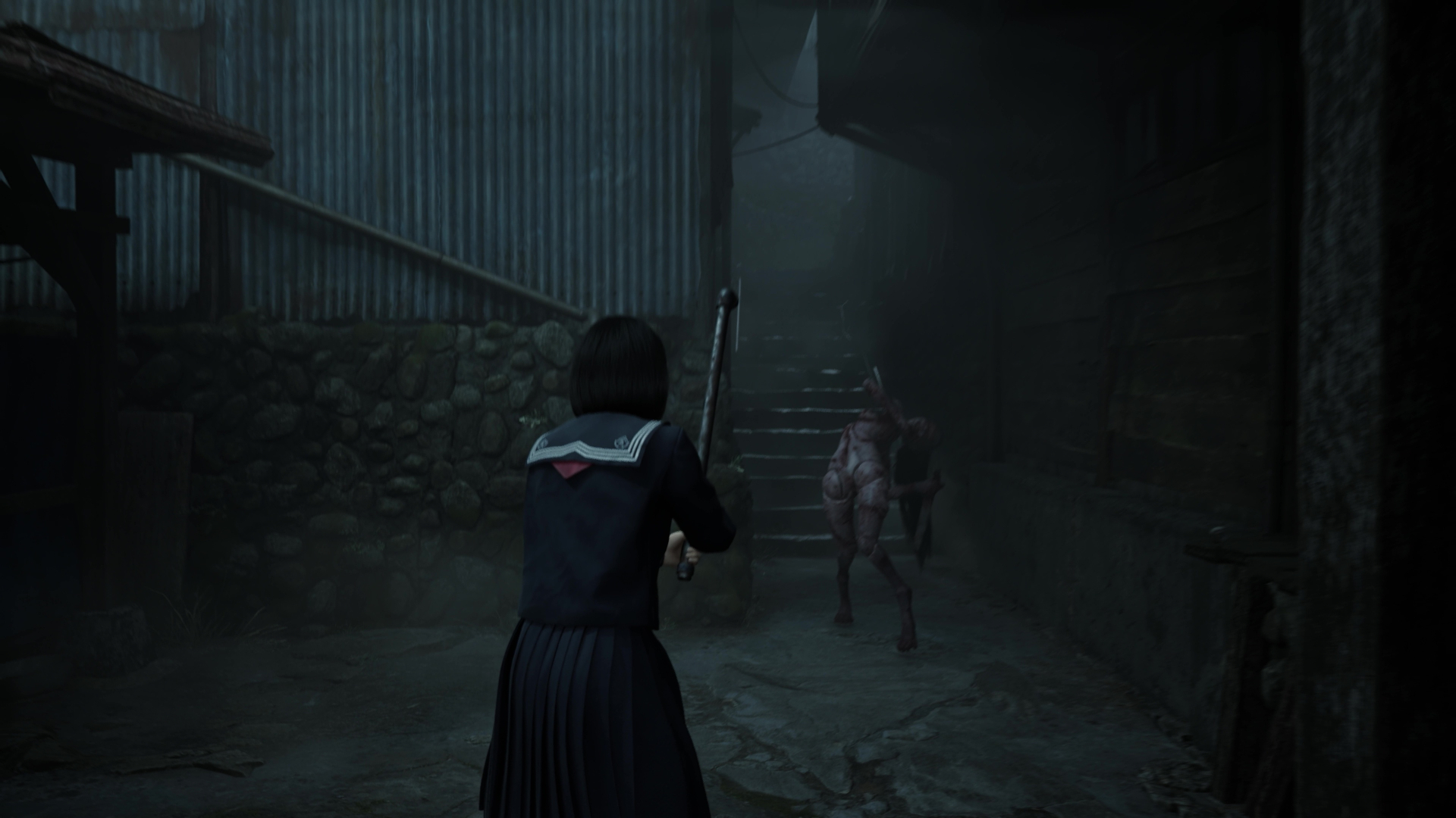 初期武器となるのは、シリーズお馴染みの鉄パイプ