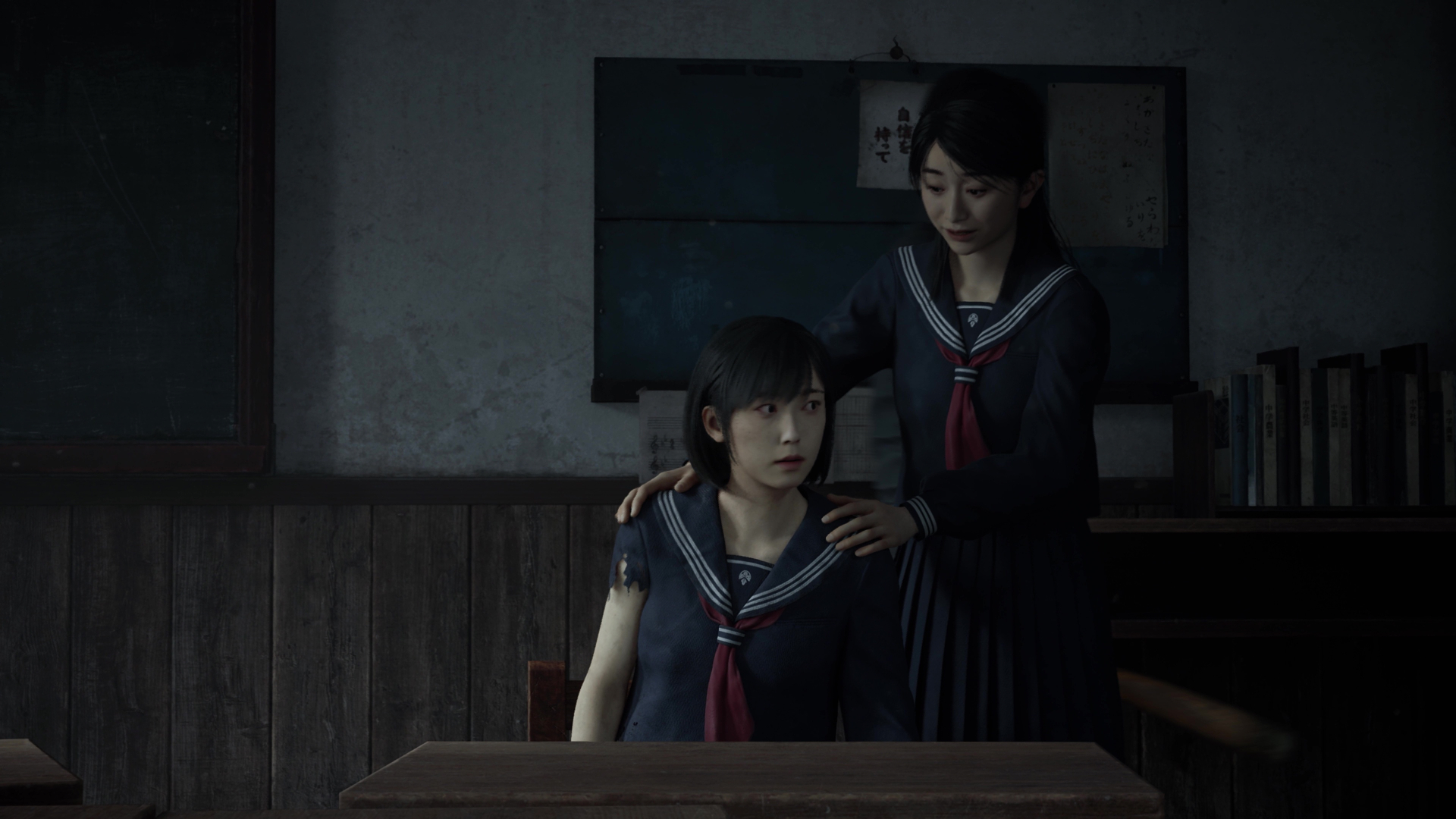 謎解きの意味深なメッセージや登場人物の不可解な言動など、プレイしていて常に疑心暗鬼に陥っていた