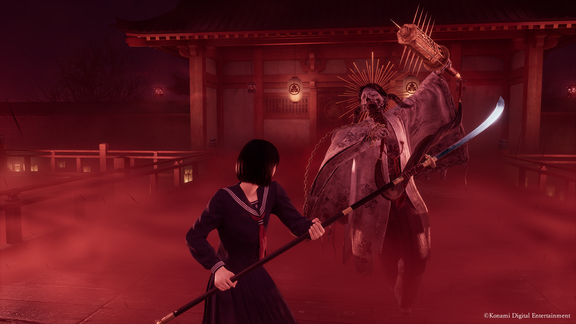 懐剣や薙刀など、裏世界限定の武器も存在する