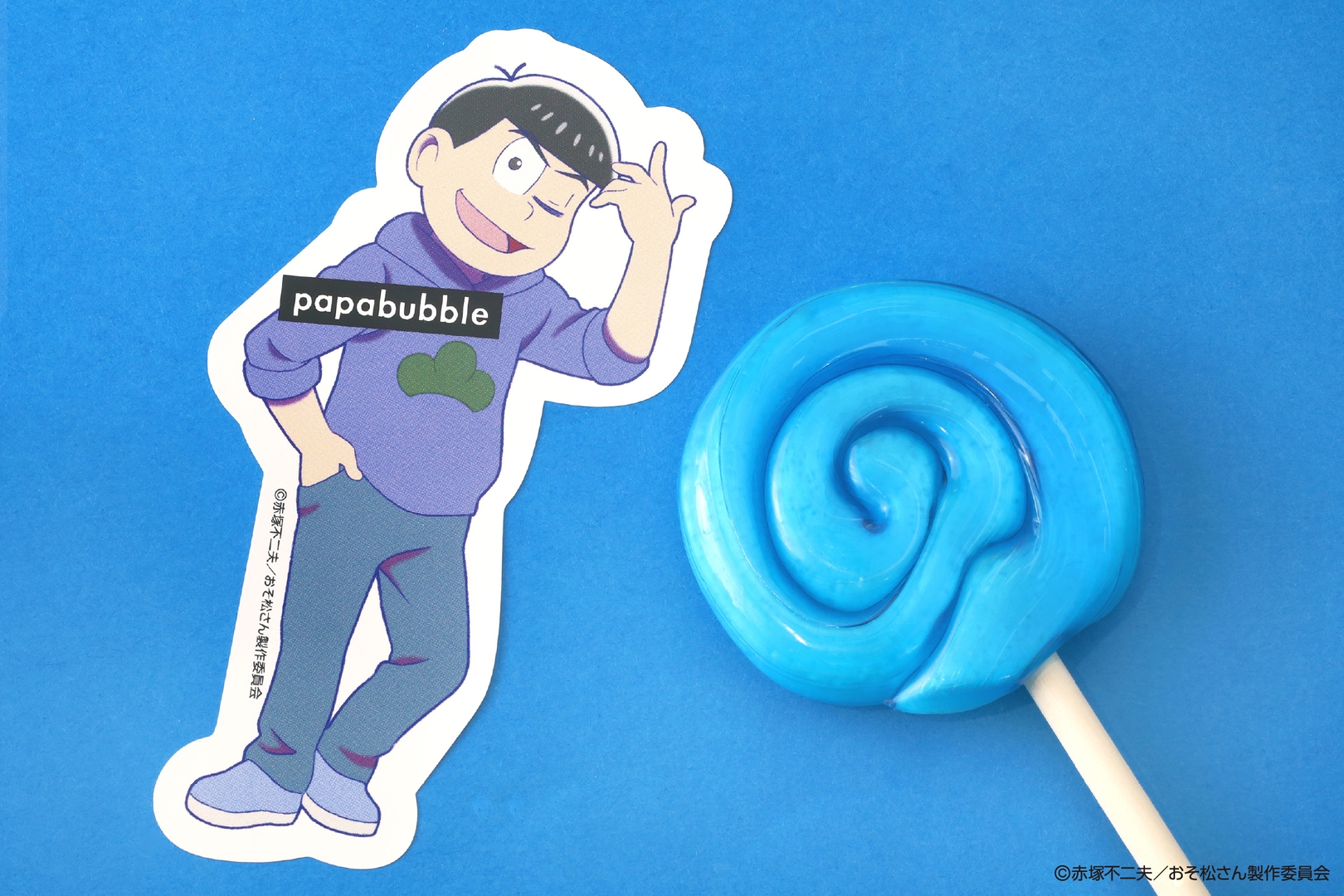 おそ松さん／カラ松キャンディロリポップ（ブルーベリー）
