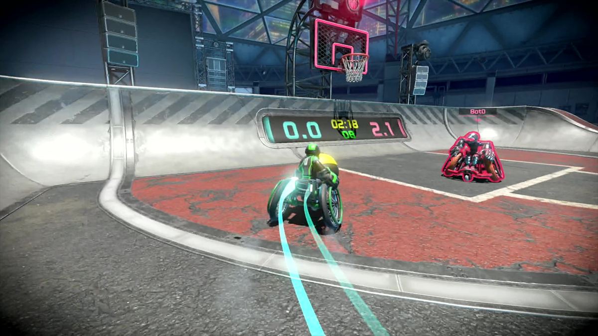 一度ボールを持ってしまえばグイグイ前に進めるので、操作に慣れきっていなくとも楽しめる