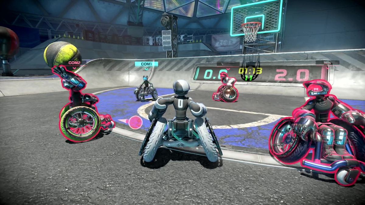 防御時は難易度が急上昇。なかなかボールに触れない