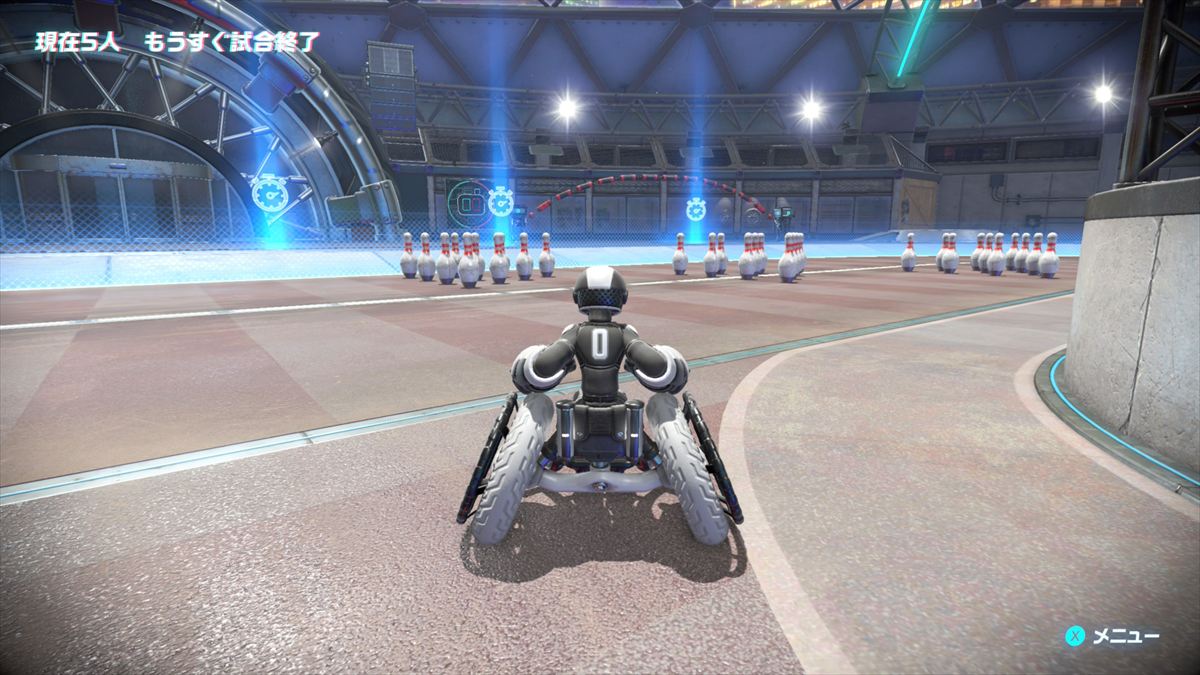 いわゆる「ロビー」に相当する「パーク」では、楽しみながら移動の練習ができる障害物が設置されたコースなどが存在