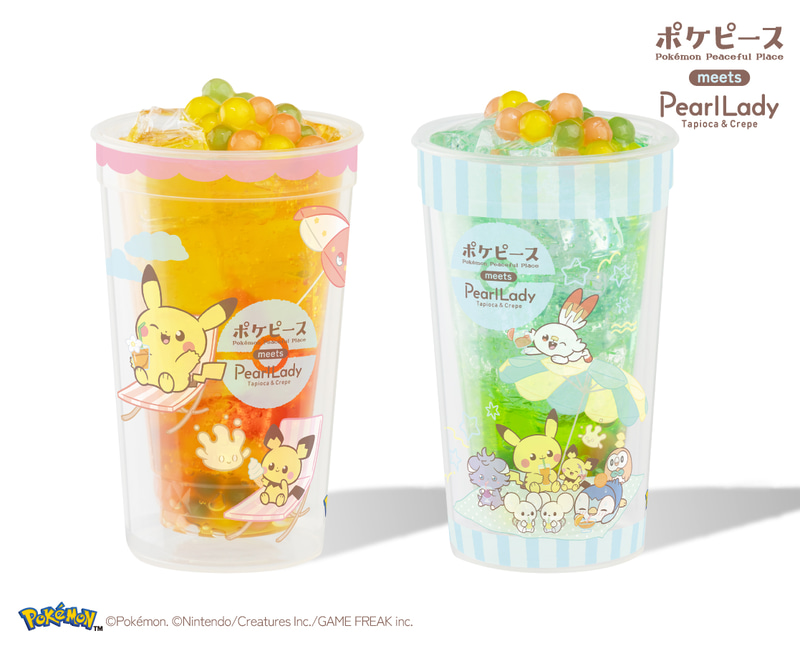 トッピングはパールレディ製のカラフルな「カラータピオカ」がオススメ！