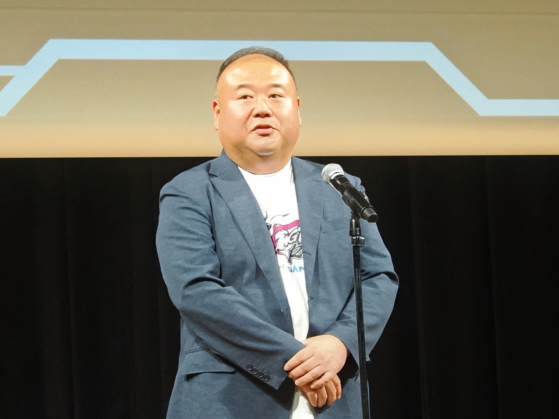 創通(主催) 常務取締役およびGGGPエグゼクティブプロデューサー・田村烈氏