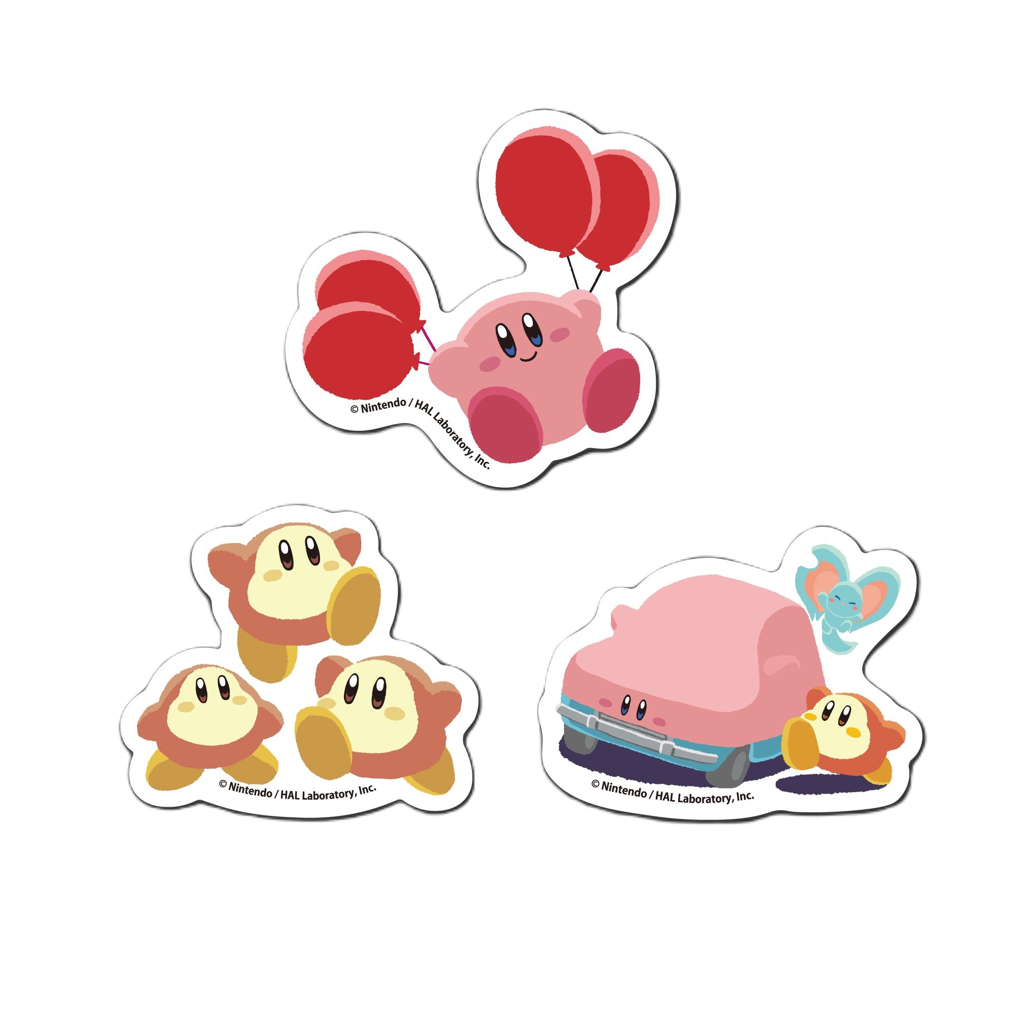 場にて税込4,400円以上の商品購入で「アクリルバッジ」が1点貰える。絵柄は3種類でランダム配布