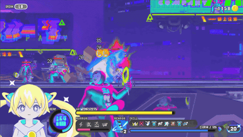ゲームプレイの様子
