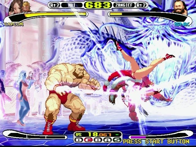 不知火舞のレベル3、超必殺忍蜂