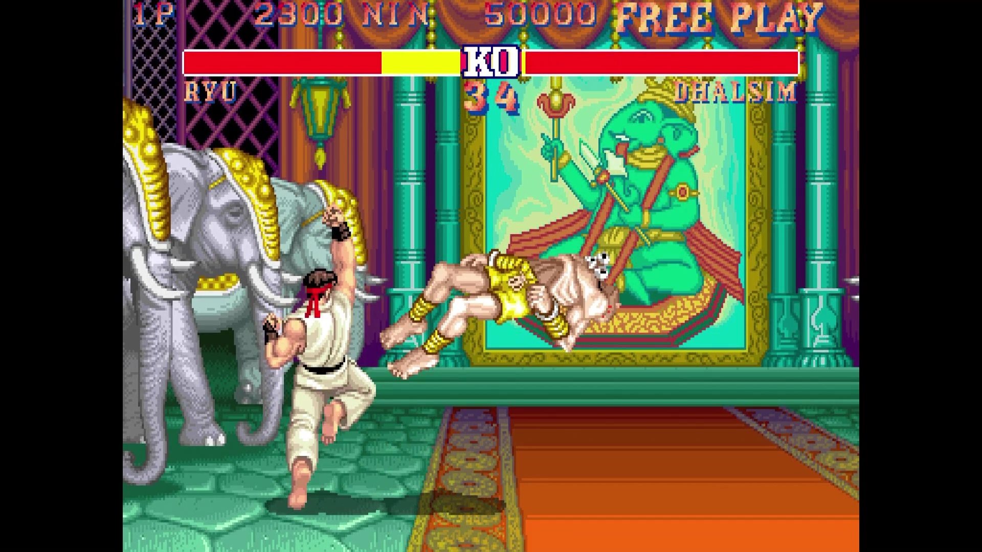 スクリーンショットは「ストリートファイター 30th アニバーサリーコレクション インターナショナル」より