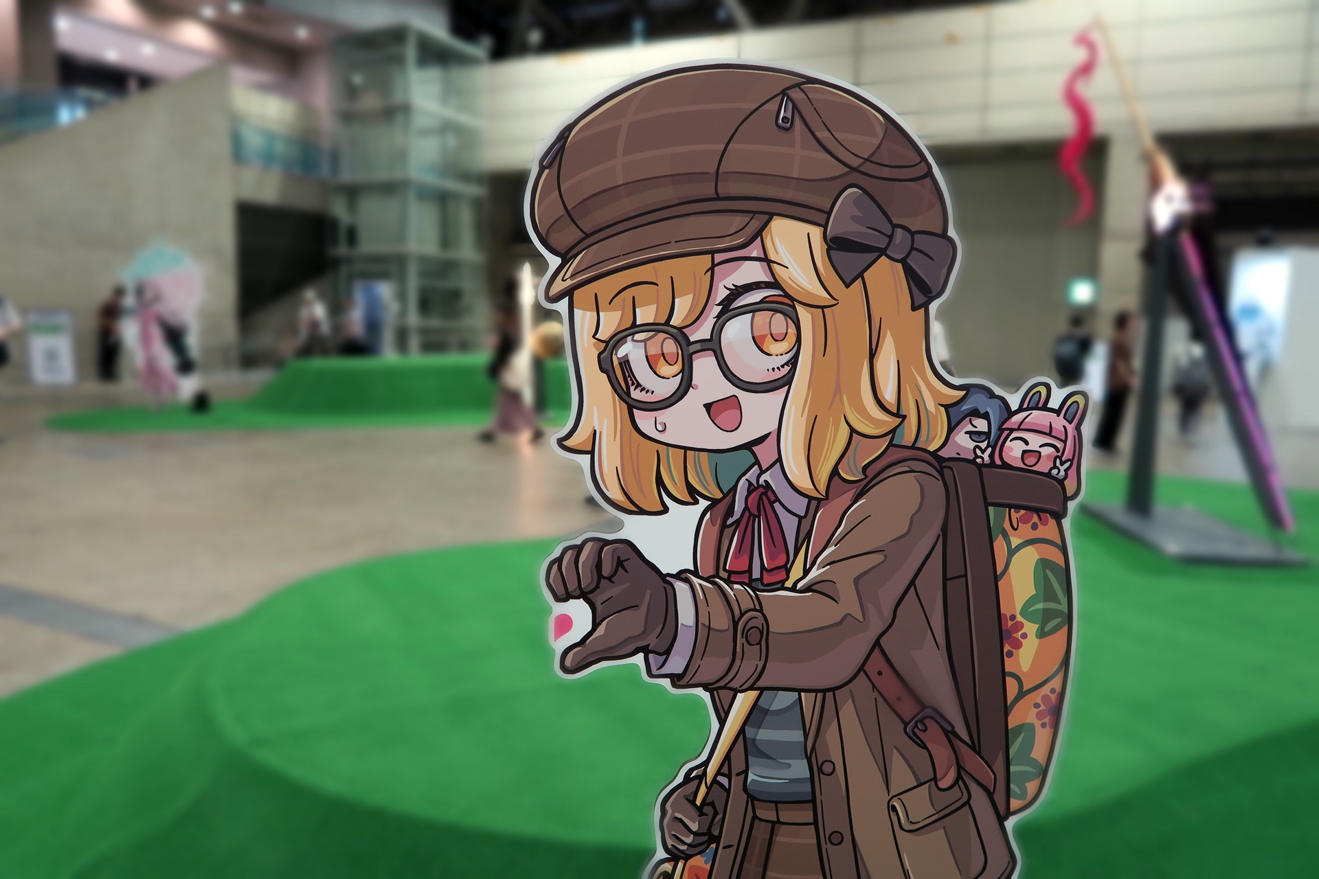 スーパーバニヤンとはSNSでよくみかけるあのポーズで一緒に撮影できちゃう