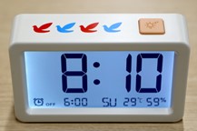 「ハト目覚まし時計」価格：2,178円/販売日：8月9日～なくなり次第終了