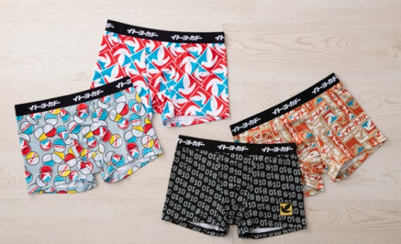 「メンズ ハト柄ボクサーブリーフ（M・L・LL）」価格：1,089円/販売日：8月5日～なくなり次第終了