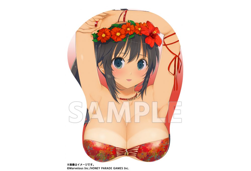 【再販版】閃乱カグラ 等身大おっぱいマウスパッド 焔