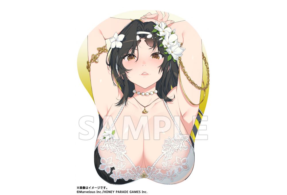 【再販版】閃乱カグラ 等身大おっぱいマウスパッド ジャスミン