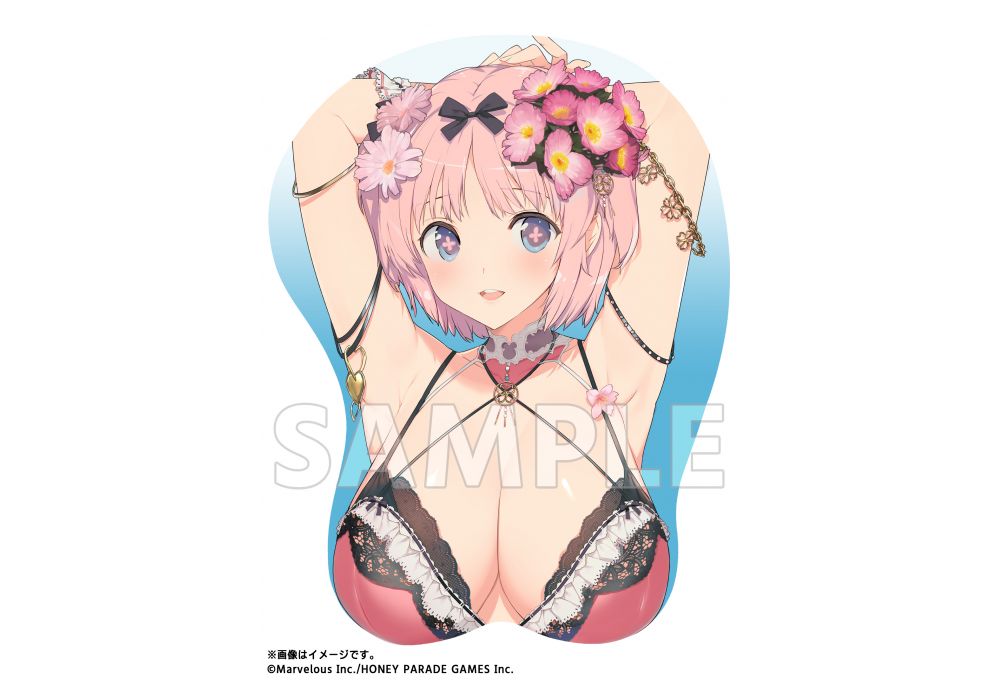 【再販版】閃乱カグラ 等身大おっぱいマウスパッド 雲雀