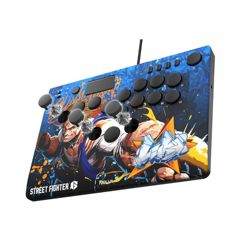 HORI NOLVA　レバーレスコントローラー　スト6 ホリ、「スト6」デザインのレバーレスコントローラーが11月発売