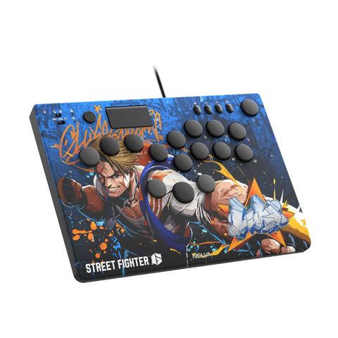 ホリ、「スト6」デザインのレバーレスコントローラーが11月発売