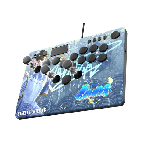 【PS4】ストリートファイター6 レバーレス　スターターセット ホリ、「スト6」デザインのレバーレスコントローラーが11月発売