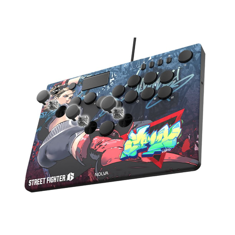 FightBox レバーレスコントローラー　スイッチ改造、スト6入力準拠済 ストリートファイター6」用の11ボタン型レバーレス