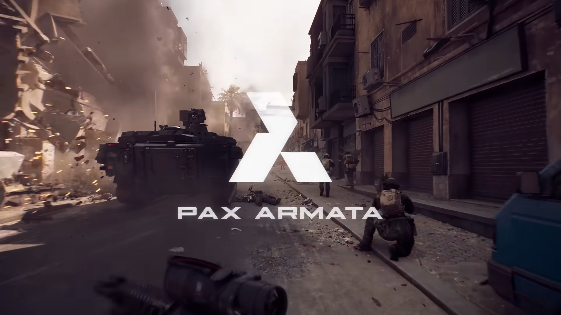 「BF6」はNATOの影響力が弱体化した世界で、民間軍事会社「PAX ARMATA」と戦うことになる