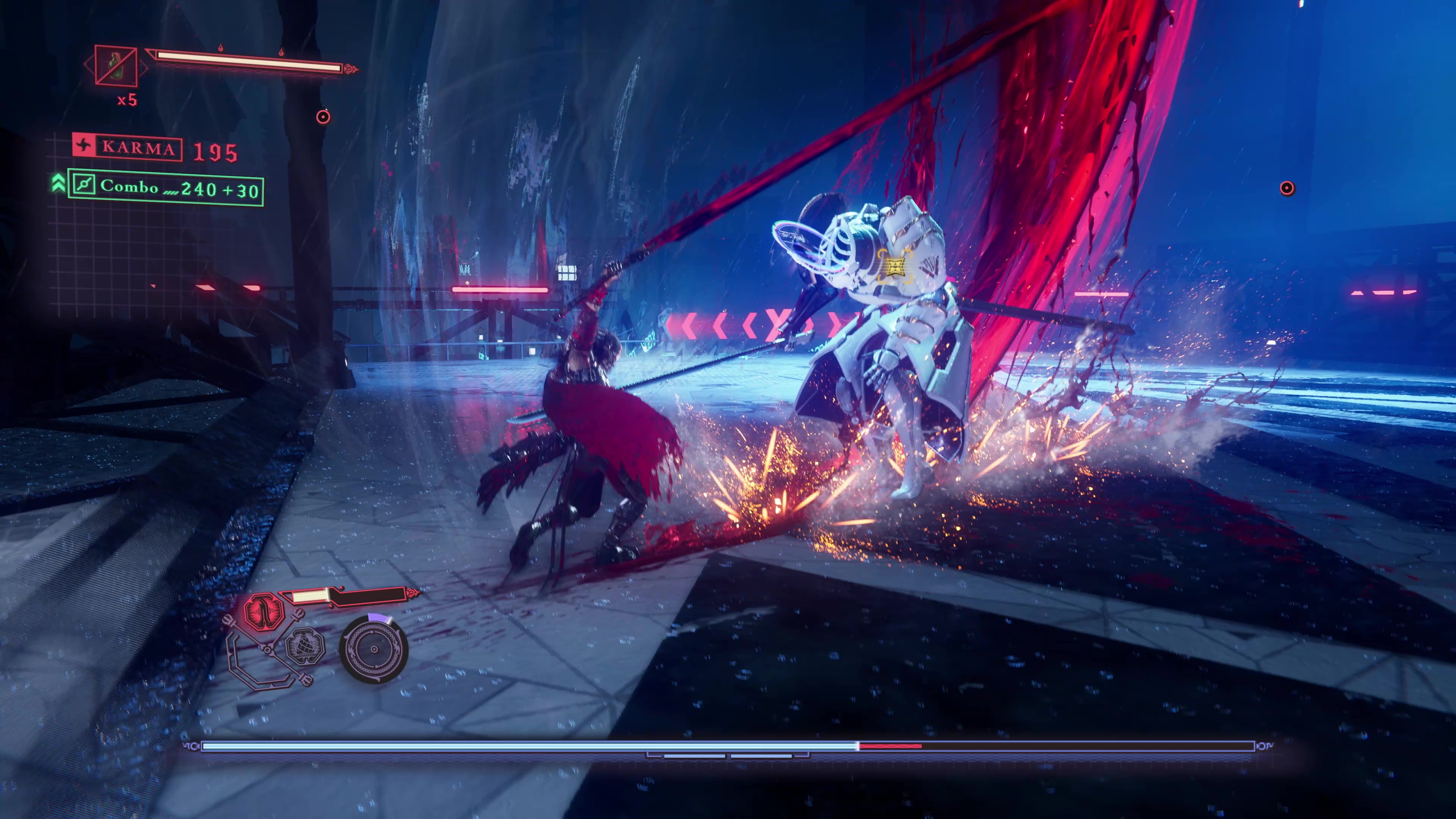 鵺の型で武器を切り替えて戦うという自由度の高さは、過去作には無い新しい面白さである