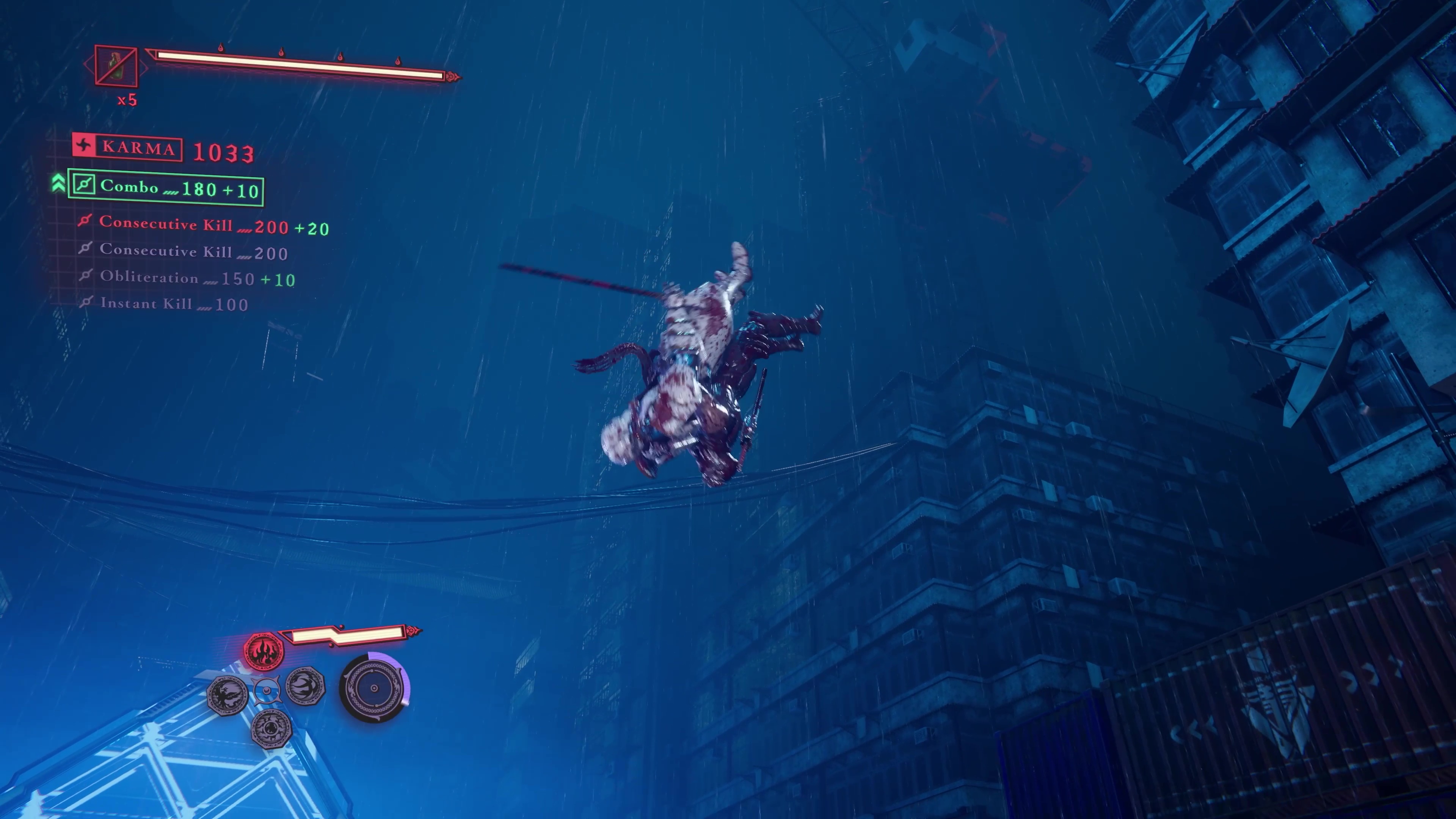 ハヤブサの代名詞ともいえる首切り投げと飯綱落とし。お馴染みの必殺技にファンならニヤリとできる