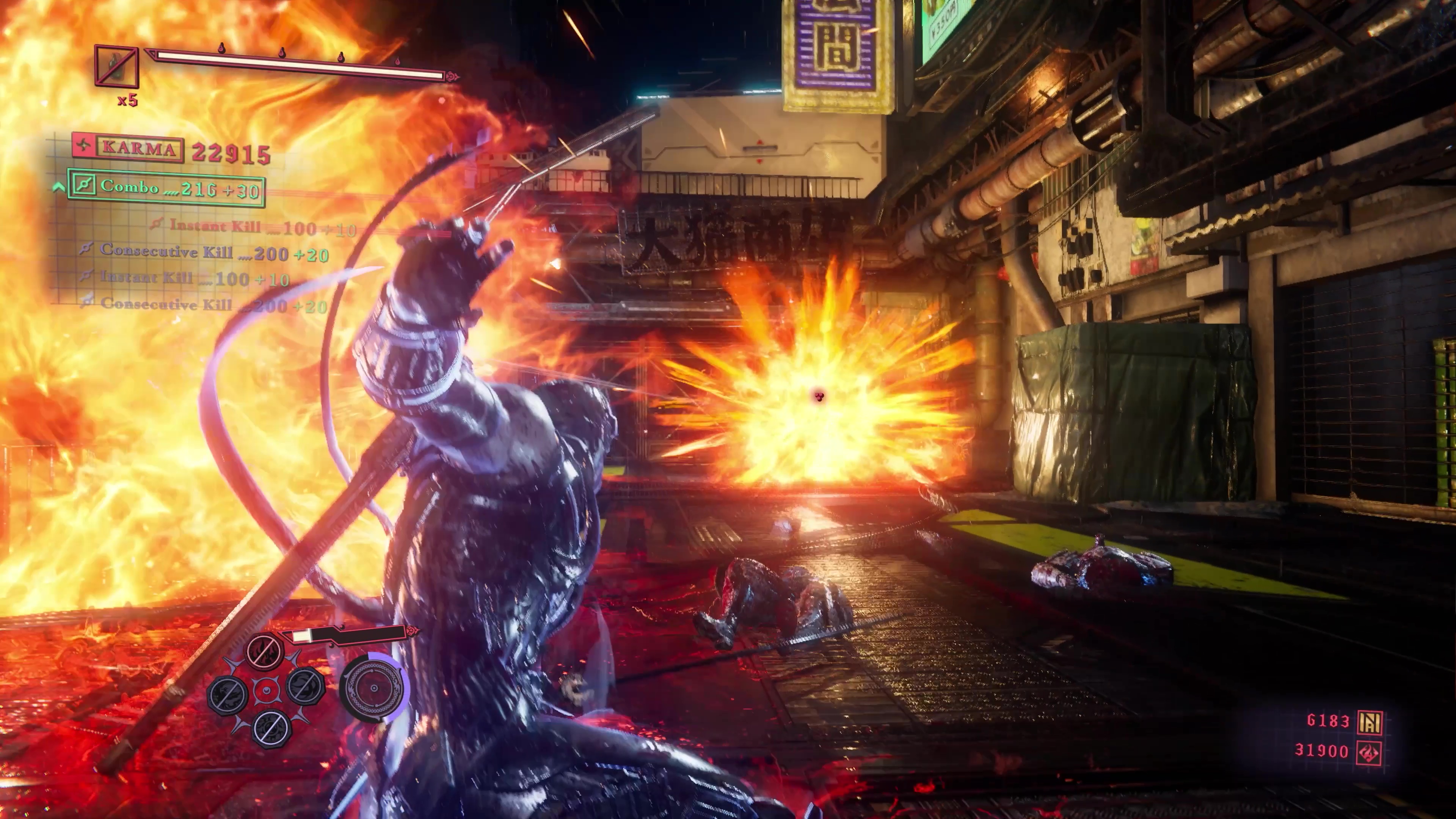 忍法は閃華と同じゲージを使うので、状況に応じて使い分けが必要になりそうだ