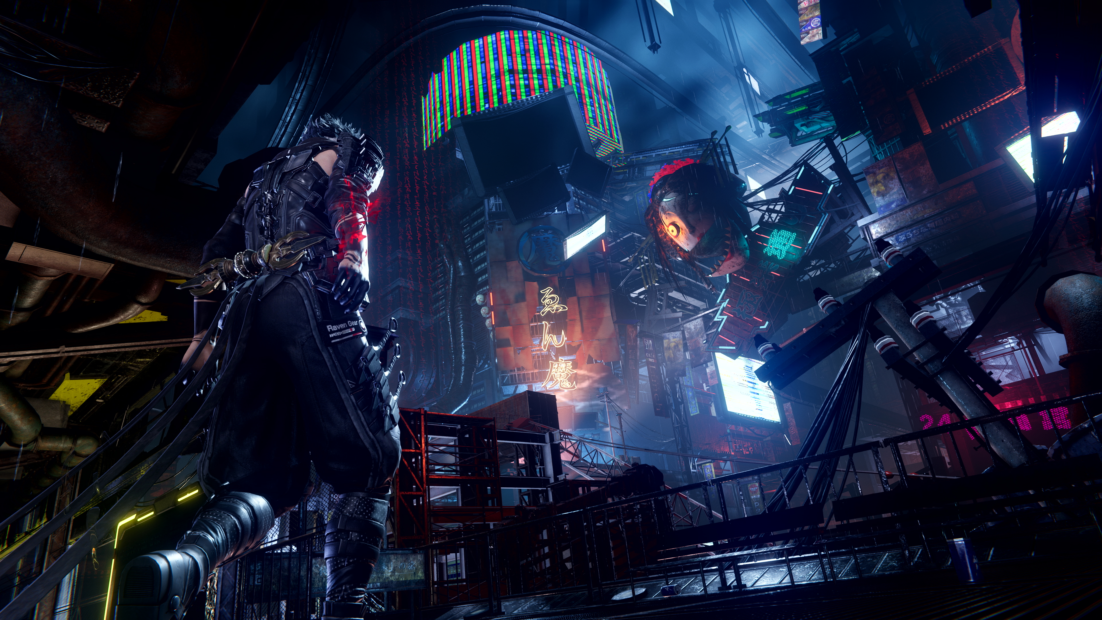 過去作から未来像を膨らませて出来上がった、怪しくも魅力的な世界観