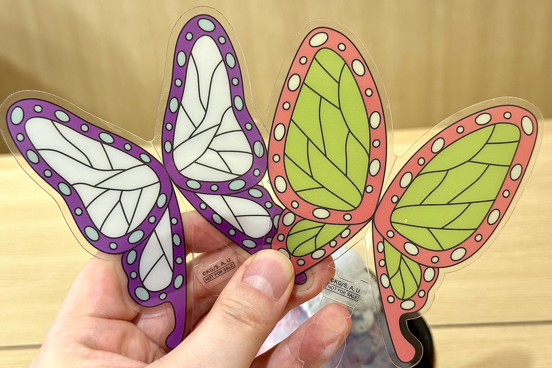 胡蝶しのぶと栗花落カナヲの髪飾り ※販売中止（8月8日追記）