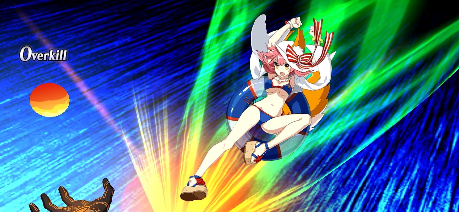 ★5ランサー「玉藻の前」宝具〈常夏日光・日除傘寵愛一神〉