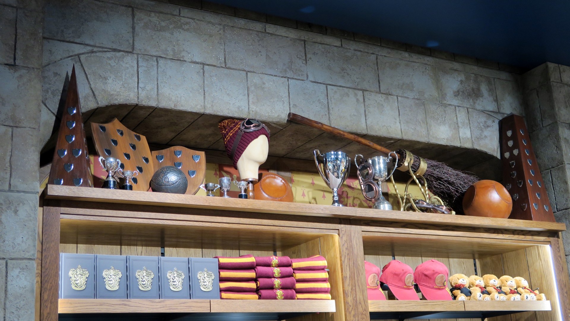 装飾などはどれも映画で見たものがそのまま現実に飛び出てきたかのよう