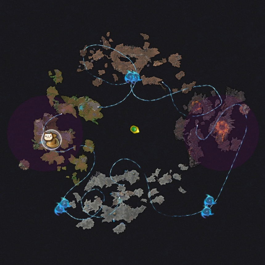 飛行フィールドとなる「上空」は、地上の「監視の目」からアクセスできる