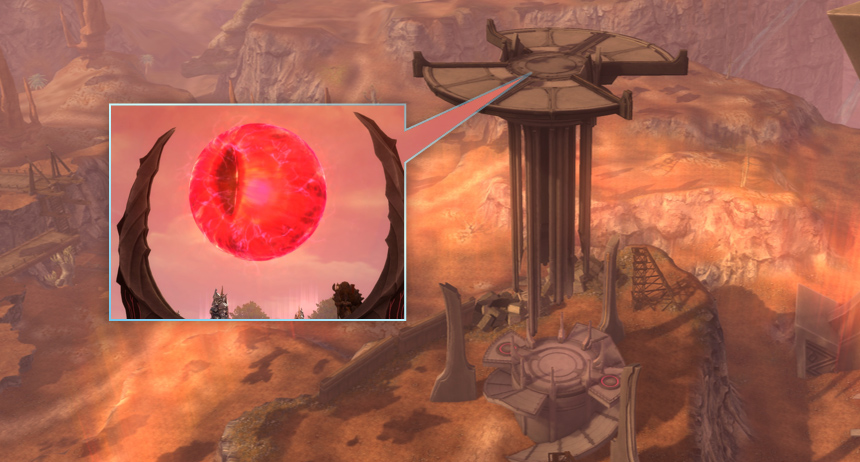 新コンテンツ「監視の目」。目を破壊して占領することで様々な恩恵が得られる