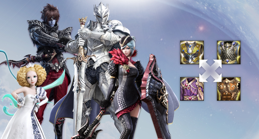 どんな装備もレベルを問わず装備できるようになるほか、クラス別の防具制限も撤廃。育成の加速はもとより、ビルドの多様性も広がりそうだ