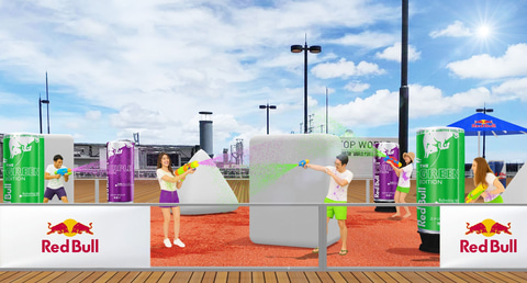Red Bull COLOR SPLASH イベント