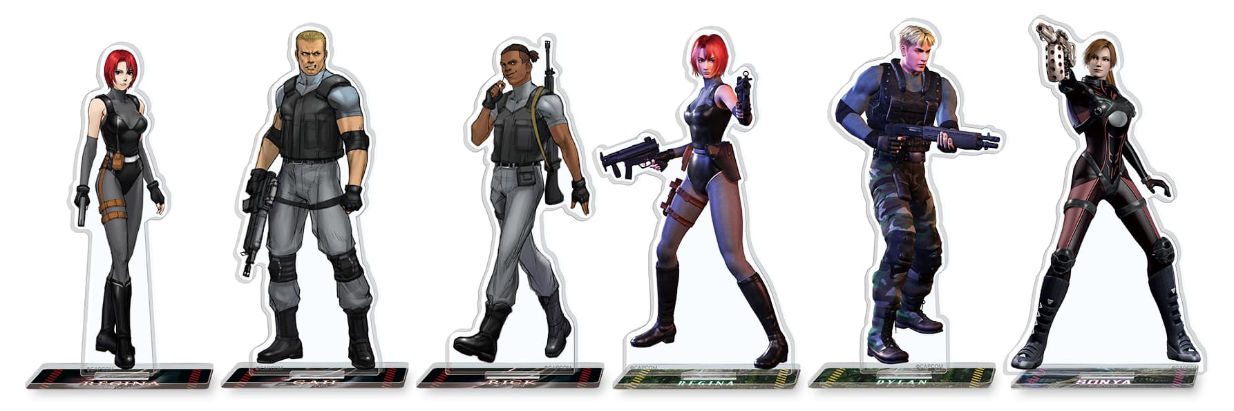 C賞：アクリルスタンド(全6種)