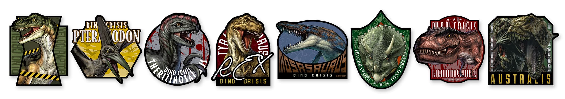 E賞：ステッカー(全8種)